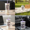 Hello Insulated Tumbler Water Bottle With Straw