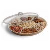 DRY FRUIT SERVING TRAY 7 COMPARTMENT WITH LID