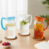 Beverage Serving Jug With Lid Acrylic 2Litre