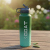 Stainless Steel Insulated Water Bottle Ombre Green Gradient - GOAT
