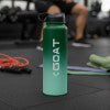 Stainless Steel Insulated Water Bottle Ombre Green Gradient - GOAT