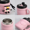 Kids Water Bottle Insulated With Cute Character Charm